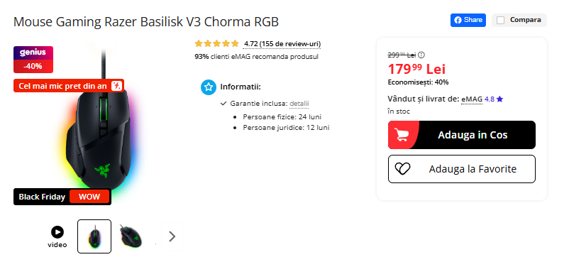 Black Friday 2025, Live Blogging Mobilissimo; Reduceri și cataloage eMAG, PC Garage, Fashion Days, evoMAG.ro, Flanco... - imaginea 405