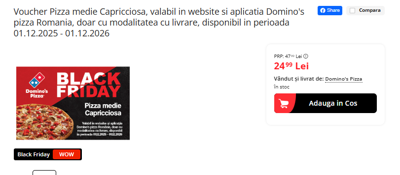 Black Friday 2025, Live Blogging Mobilissimo; Reduceri și cataloage eMAG, PC Garage, Fashion Days, evoMAG.ro, Flanco... - imaginea 418