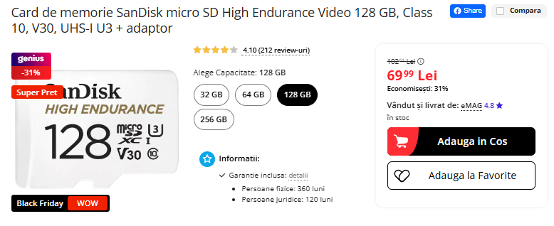 Black Friday 2025, Live Blogging Mobilissimo; Reduceri și cataloage eMAG, PC Garage, Fashion Days, evoMAG.ro, Flanco... - imaginea 442