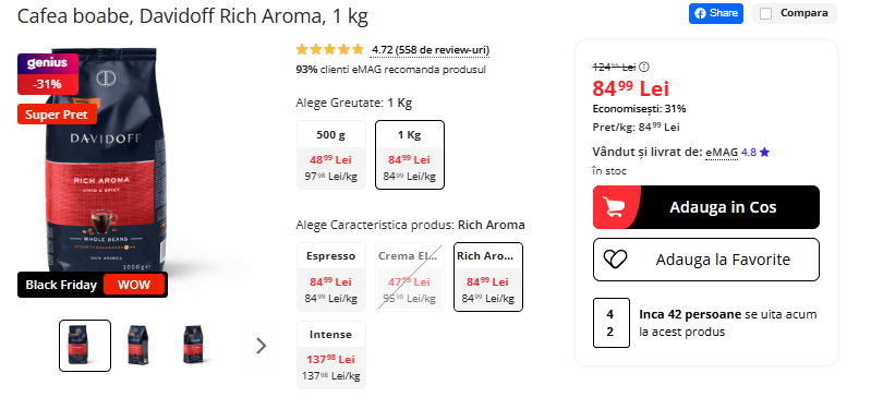 Black Friday 2025, Live Blogging Mobilissimo; Reduceri și cataloage eMAG, PC Garage, Fashion Days, evoMAG.ro, Flanco... - imaginea 464