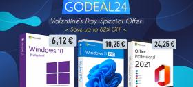 Ofertele continuă pe GoDeal24 și ai licențe Windows 10 de la 30 de lei plus pachete cu Office și Windows pentru noul tău PC