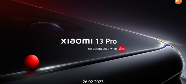 Xiaomi 13 și 13 Pro sosesc la nivel global pe 26 februarie; Lansarea e confirmată, telefoanele urmând a fi expuse la MWC 2023