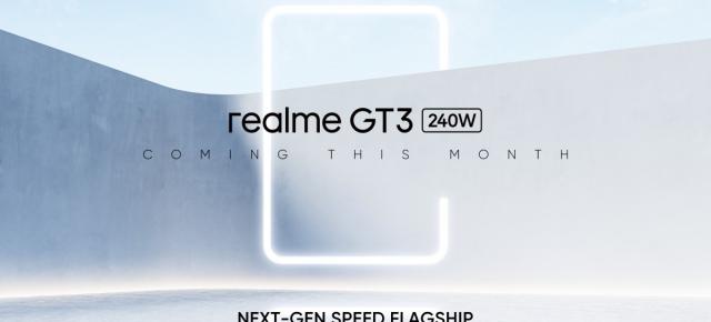 realme GT3 sosește până la finalul acestei luni în Europa, cu încărcare fulger la 240W pe fir!