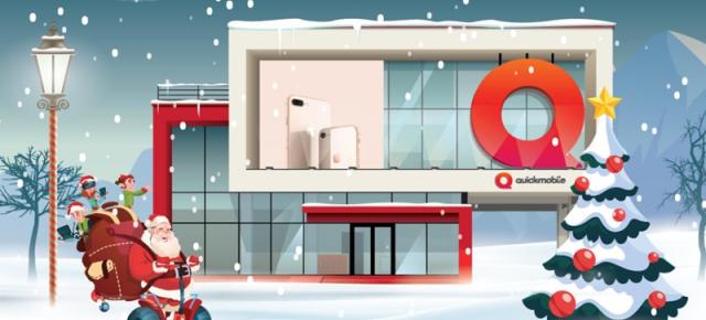 În decembrie QuickMobile este ajutorul lui Moș Crăciun! Super reduceri zilnice până pe 22 decembrie la Polul Smart