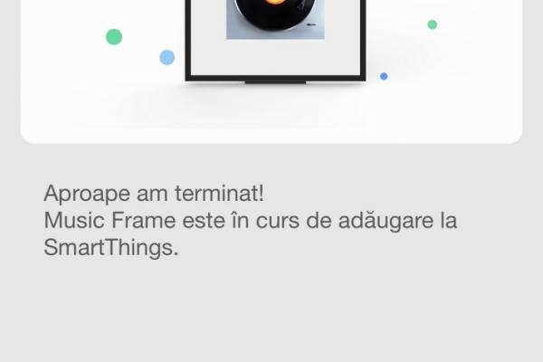 Samsung Music Frame - Aplicație