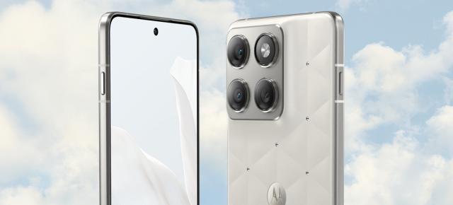 După RAZR 60 și modelul Motorola edge 70 primește tratamentul Swarovski, cu 14 cristale în spate (leak poster)