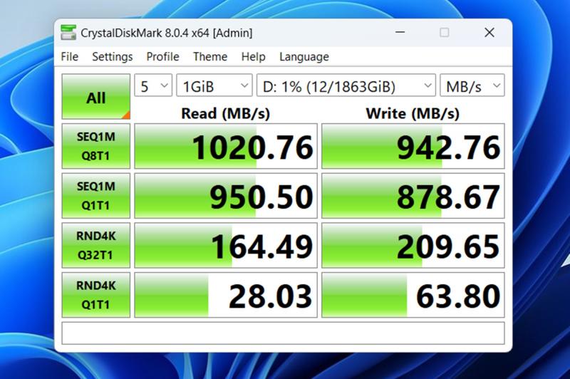 Kingston XS1000 - Teste viteză (Benchmark): Screenshot (1).jpg