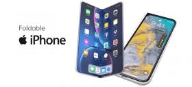 Apple a brevetat un nou iPhone pliabil, cu 3 configuraţii posibile; Apare şi un nou concept viral de iPhone pliabil cu clapetă