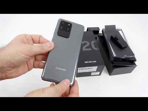 Samsung Galaxy S20 Ultra Unboxing în Limba Română (Inclusiv Galaxy Buds Plus)