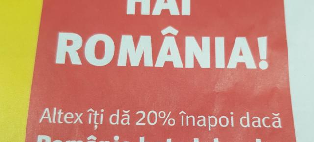 Dacă România bate Islanda, Altex îţi dă înapoi 20% din valoarea televizorului tău cu diagonală mare
