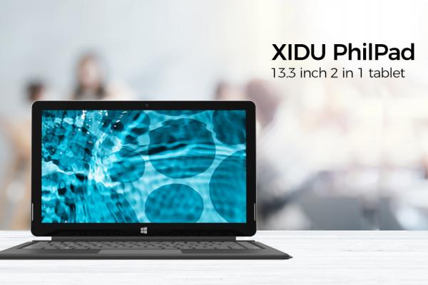 XIDU PhilPad este un hibrid tabletă - laptop, cu Windows 10, tastatură şi stylus la sub 400 de dolari