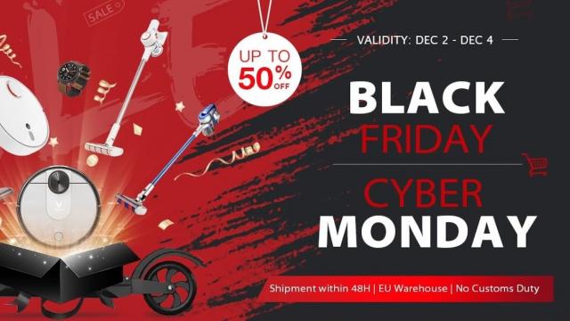 <b>Reduceri de Cyber Monday la încă un magazin: GeekMaxi taie până la 50% din preţuri la aspiratoare, trotinete, ceasuri</b>Din ciclul "Cyber Monday a trecut, reducerile rămân", azi avem încă o serie de oferte la un alt magazin din China. E vorba despre cei de la GeekMaxi, care ne propun în special aspiratoare robot, dar şi unele verticale, fără fir, plus trotinete, ceasuri..