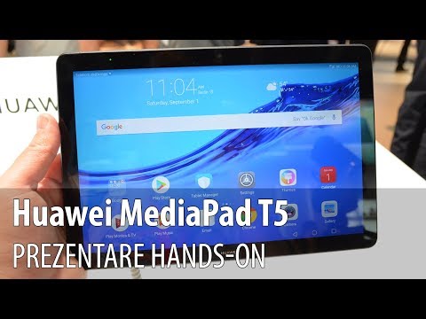 Huawei MediaPad T5 - Video-prezentare hands-on de la #IFA2018 din Berlin