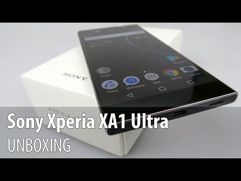 Sony Xperia XA1 Ultra Video Unboxing în Limba Română