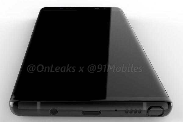Randări CAD Samsung Galaxy Note 8