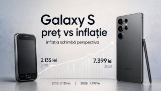 Samsung Galaxy S, de la 2.135 lei în 2010 la 7.399 lei în 2026 – inflația arată însă că modelele mai vechi au fost uneori mai scumpe în termeni reali!