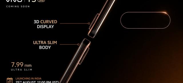 vivo T5 5G vine cu ecran 3D curbat și talie de 7,99 mm – încă un telefon interesant care nu ajunge oficial în România