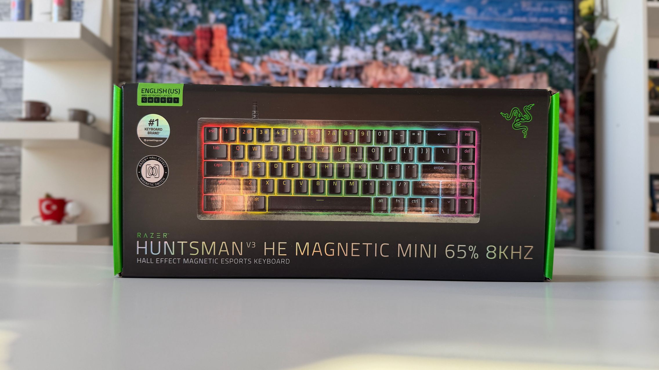 RAZER Huntsman V3 HE Magnetic Mini 65% 8KHz - Unboxing (galerie)