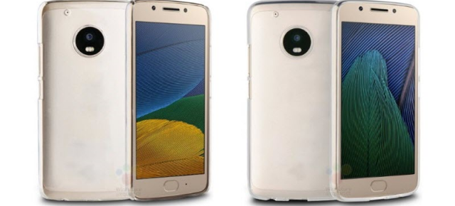 Moto G5 şi Moto G5 Plus au parte de scăpări, sub formă de randări ale huselor lor