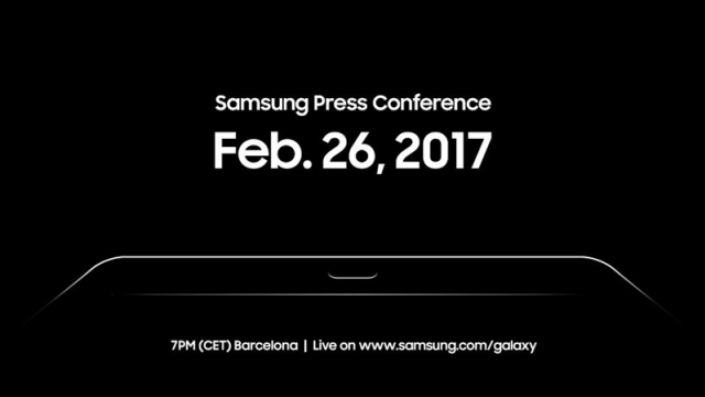 <b>Samsung va lansa tableta Galaxy Tab S3 pe data de 26 februarie la MWC 2017</b>După ce ieri aflam că tableta Samsung Galaxy Tab S3 a fost certificată și de către agenția FCC, iată că astăzi vine și confirmarea lansării sub forma unei invitații. Pentru că flagship-ul S8 va debuta la sfârșit de martie, sud-coreenii au decis să aducă