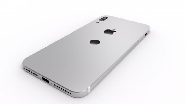 <b>iPhone 8 are carcasa randată în 3D, în mod bizar plasează scannerul de amprente în spate</b>Pe baza unei schițe ce a ajuns pe web în urmă cu doar câteva zile, iată că au fost create o serie de randări 3D ale carcasei lui iPhone 8. Vedem aici un corp metalic și nu unul din sticlă precum ni se promitea, iar un decupaj circular de pe spate pare a 