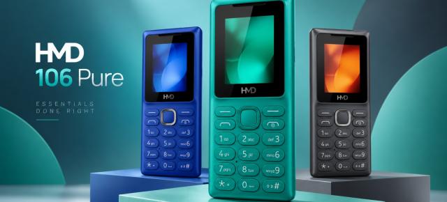 Un telefon de 55 de lei în 2026: HMD 106 Pure are baterie detașabilă, USB-C și o mare problemă