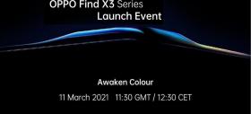 Oppo Find X3 Pro se lansează pe 11 martie; Evenimentul este confirmat oficial și va fi transmis pe YouTube