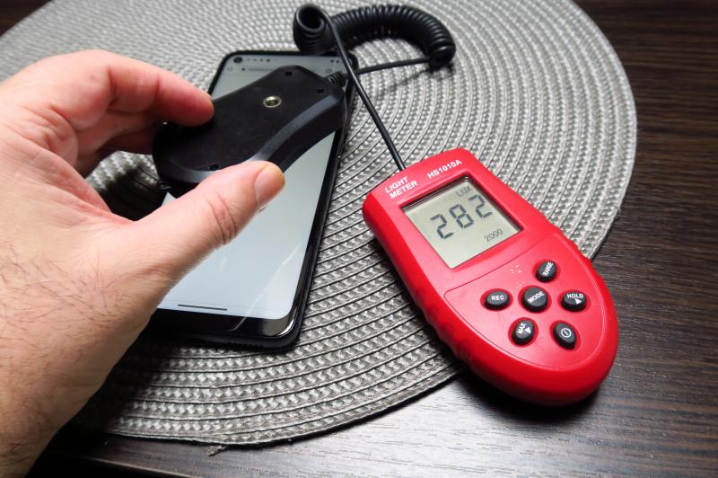 Luminozitate display Motorola Moto G9 Power și ecranul văzut la microscop: Motorola-Moto-G9-Power_065.JPG