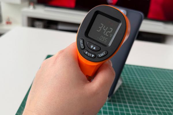 Motorola edge 70 Fusion - Test termic