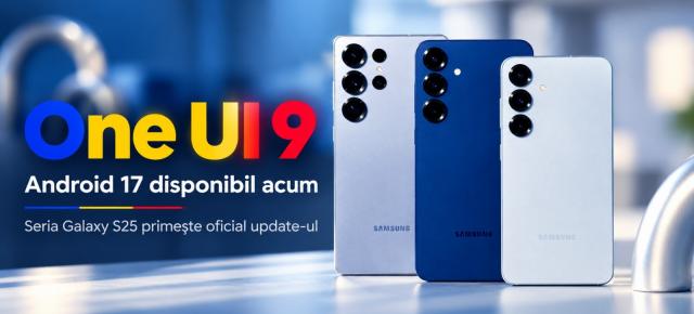 Seria Galaxy S25 primește oficial Android 17, alături de noua interfață One UI 9; Update-ul e disponibil acum