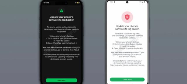 WhatsApp îți poate închide ușa: actualizezi telefonul sau nu te mai poți autentifica