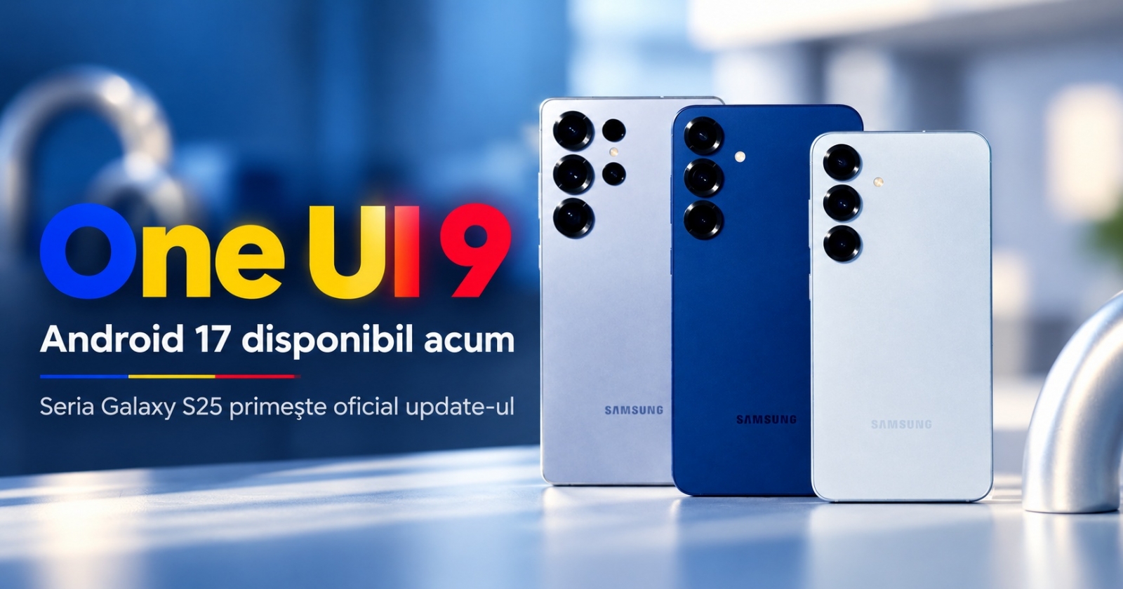 Seria Galaxy S25 primește oficial Android 17, alături de noua interfață One UI 9; Update-ul e disponibil acum