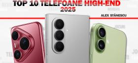 Top 10 telefoane flagship ale lui 2025, în viziunea lui Alex Stănescu: pliabile mai mari, zoom extins, cameraphone-uri de concert