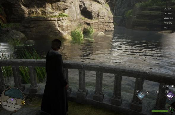 Gigabyte A16 - Screenshots gaming (2): Hogwarts (19).jpg