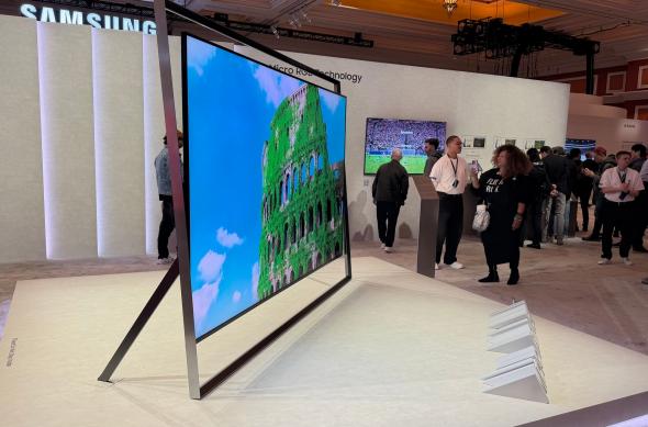 Samsung micro RGB - Fotografii CES 2026: MicroRGB (7).jpg