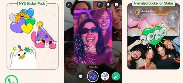 WhatsApp pregăteşte o mare actualizare pentru 2026: artificii, stickere, pregătire mai bună de party