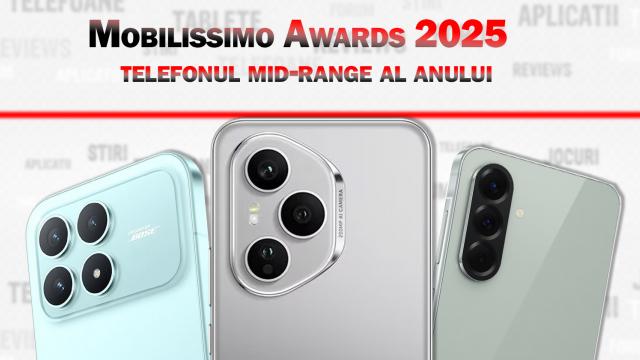 <b>Mobilissimo Awards 2025: Modelul midrange al anului este mai „flagship” ca niciodată</b>La final de 2025, linia dintre flagship și midrange a devenit mai subțire ca oricând. Procesoare puternice, ecrane OLED la 120 Hz, camere cu stabilizare serioasă și autonomie de două zile nu mai sunt privilegii rezervate telefoanelor 
