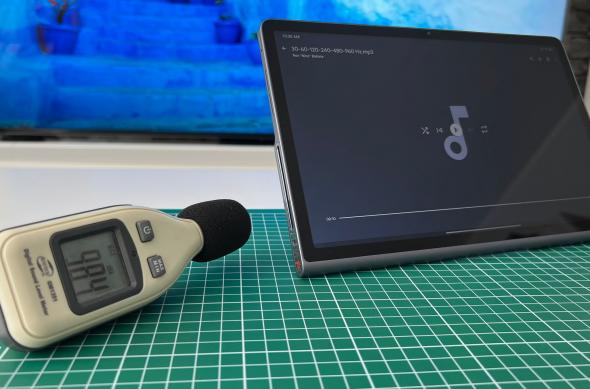 Lenovo Tab Plus - Test audio: Audio sus.jpg