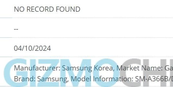 Samsung Galaxy A36 - Bază de date IMEI