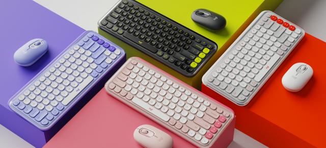 Logitech prezintă POP Icon Keys - tastatură colorată, cu „personalitate”, pentru task-uri office și productivitate
