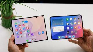 iPhone Duo și Samsung Galaxy Z Fold8, comparate după design: care pliabil arată mai bine?