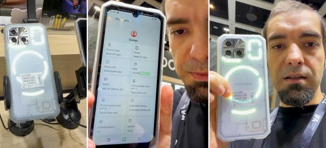 Nothing Phone în armură? DOOGEE Blade GT Ultra are 16 GB RAM și lumini pe spate