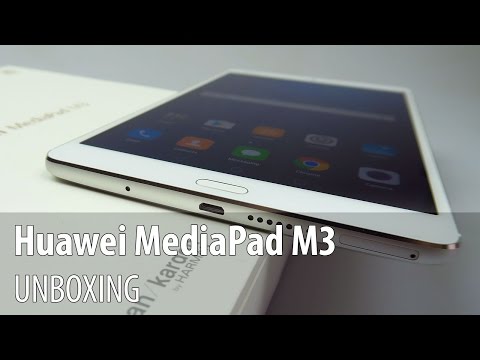 Huawei MediaPad M3 Video Unboxing în Limba Română