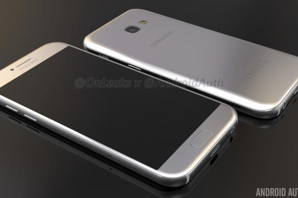 Imagini 3D Samsung Galaxy A5 (2017) (LEAK)