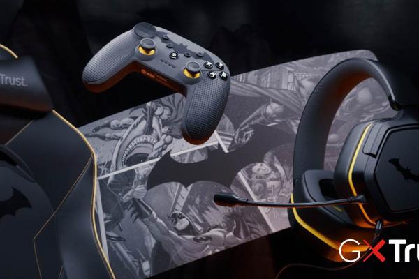 GXTrust lansează o colecție Batman pentru gaming; Scaunul Ruya Pro și periferice tematice ajung și în România