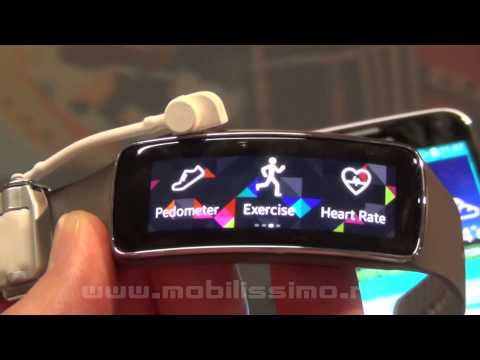 Samsung Gear Fit Hands-On Video Preview - Mobilissimo.ro