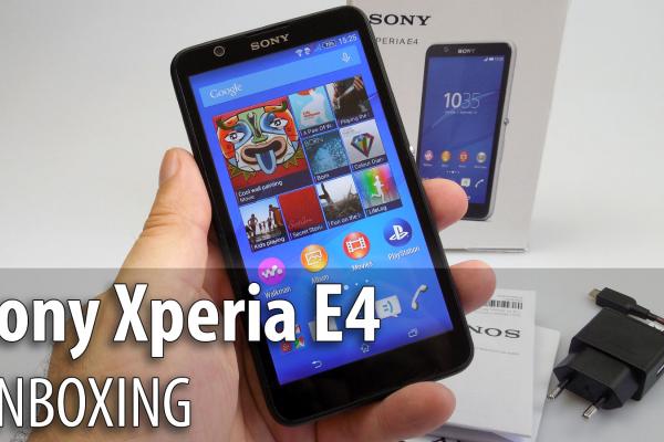 Sony Xperia E4 Unboxing: experienta Xperia, în versiunea low end, cu preţ accesibil (Video)