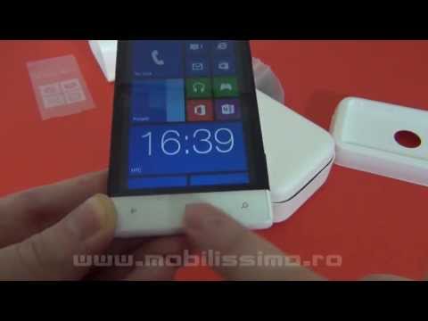HTC Windows Phone 8S Unboxing  (Windows Phone 8/ Beats Audio) - Mobilissimo.ro