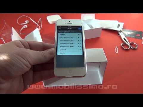 iPhone 5 unboxing video in limba romana - Mobilissimo.ro