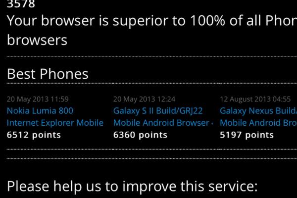 Apple iPhone 5s - Benchmark-uri